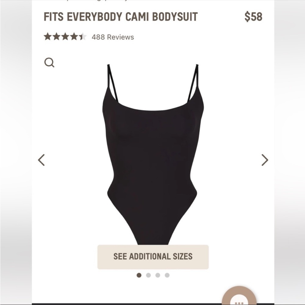 Skims Fits Everybody Cami Bodysuit